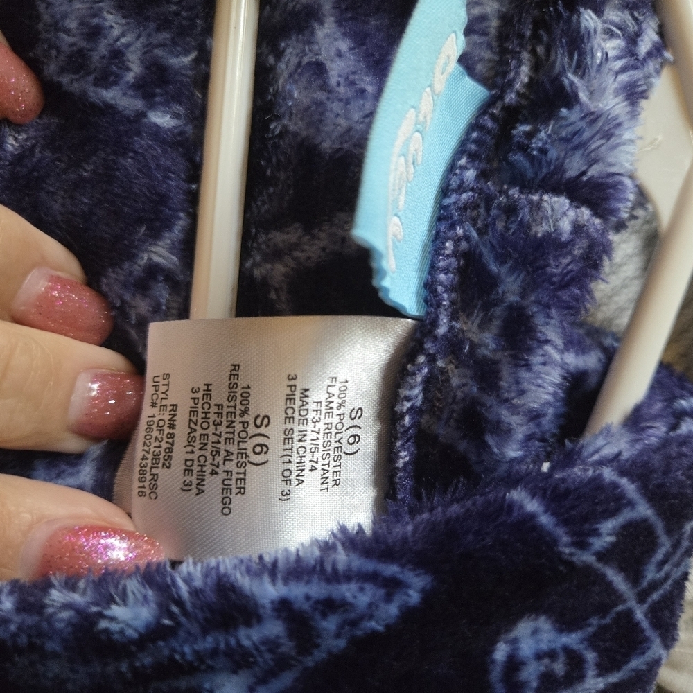 Disney Child Bluey's Fleece Patterned Robe - Picture 6 of 6